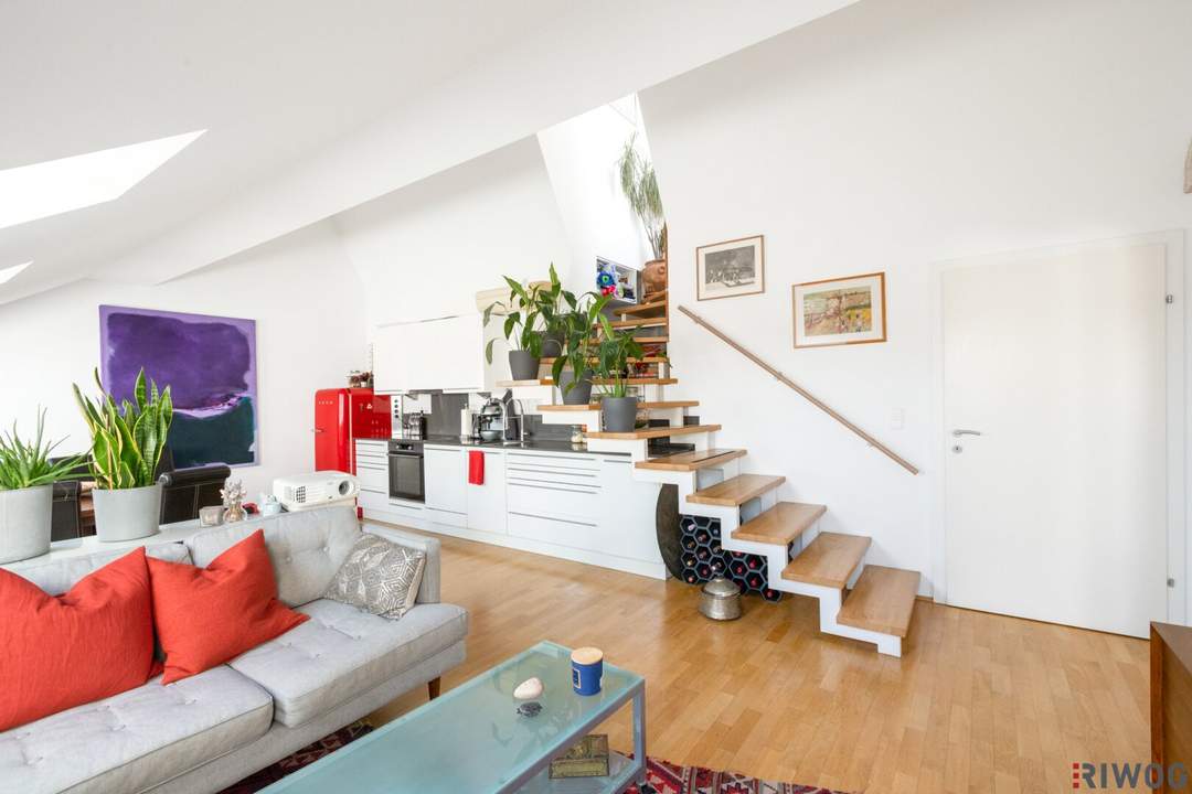 ROOFTOP LIVING - 32M² PRIVATE DACHTERRASSE MIT HOHE WARTE GRÜNBLICK - KLIMA - NÄHE U4