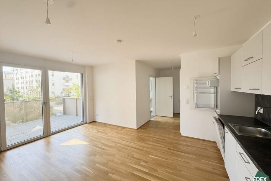 Schöne 2-Zimmer-Wohnung mit Balkon nahe U1 - ideal für Paare oder Singles, Wohnung-miete, 899,00,€, 1220 Wien 22., Donaustadt