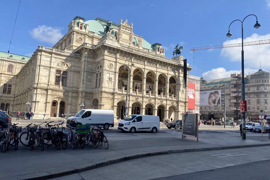 OPERNRINGHOF 3 Zimmer Wohnung/Büro I 3 Room Apartment opposite Opera, Wohnung-miete, 2.117,97,€, 1010 Wien 1., Innere Stadt