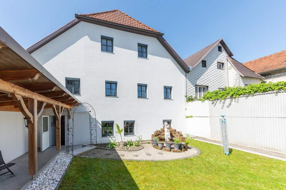 419 m² WOHN- NUTZFLÄCHE – ZENTRUM VON STEYR – SOFORT VERFÜGBAR! Modernes Stadthaus mit traumhaftem Garten/Innenhof im Zentrum von Steyr!, Haus-kauf, 664.000,€, 4400 Steyr(Stadt)