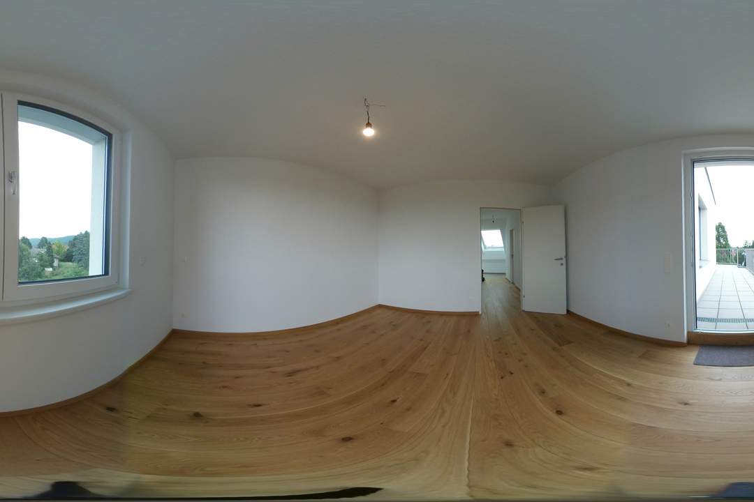 "Erstbezug! Dachterrassenwohnung in Wördern mit Fernblick"