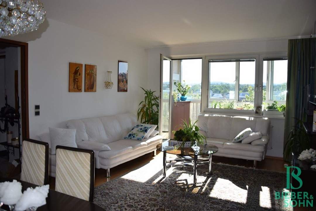 Elegante, großzügige Wohnung - Blick über Wien - Beim Döblinger Steg