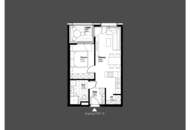 Kompakt und perfekt geschnittene 2-Zimmer-Wohnung