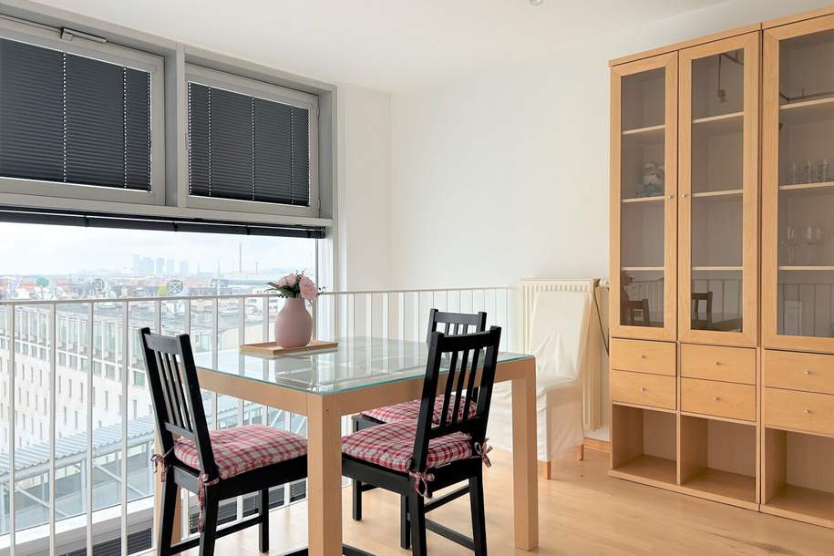 Nähe U1 - Ruhelage - möblierte Maisonettewohnung - bei Station Vorgartenstraße, Messe Wien, WU und Praterstern (U1,U2), Wohnung-miete, 1.699,00,€, 1020 Wien 2., Leopoldstadt