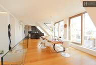 9 Zimmer Penthouse-Duplex | 360°-Panoramablick über Wien | zwei Garagenplätze | Sauna
