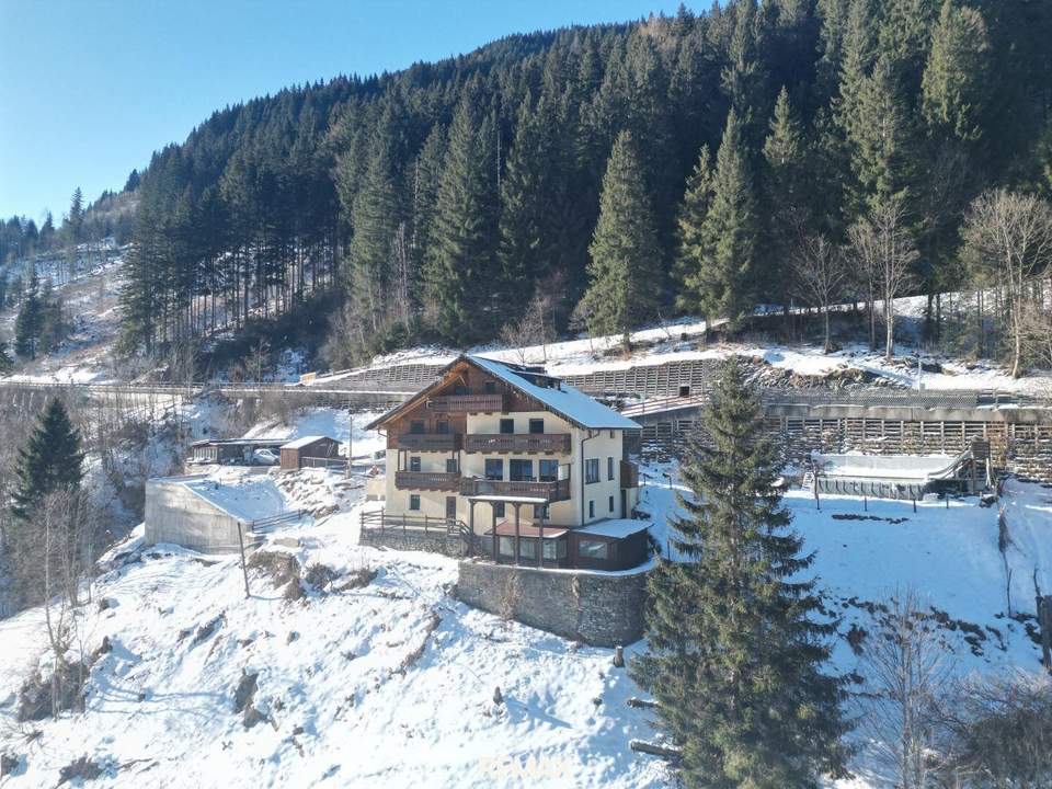 "Aussichtslage Bad Gastein" – Haus mit 4 Apartments und Eigentümerwohnung