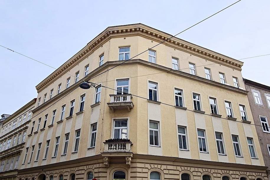 WIEN-MITTE, KOLONITZGASSE, 58 m2 Altbauwohnung, 2 Zimmer, Küche, Wannenbad, Parketten, Radetzkyplatz-Nähe, Wohnung-miete, 715,69,€, 1030 Wien 3., Landstraße