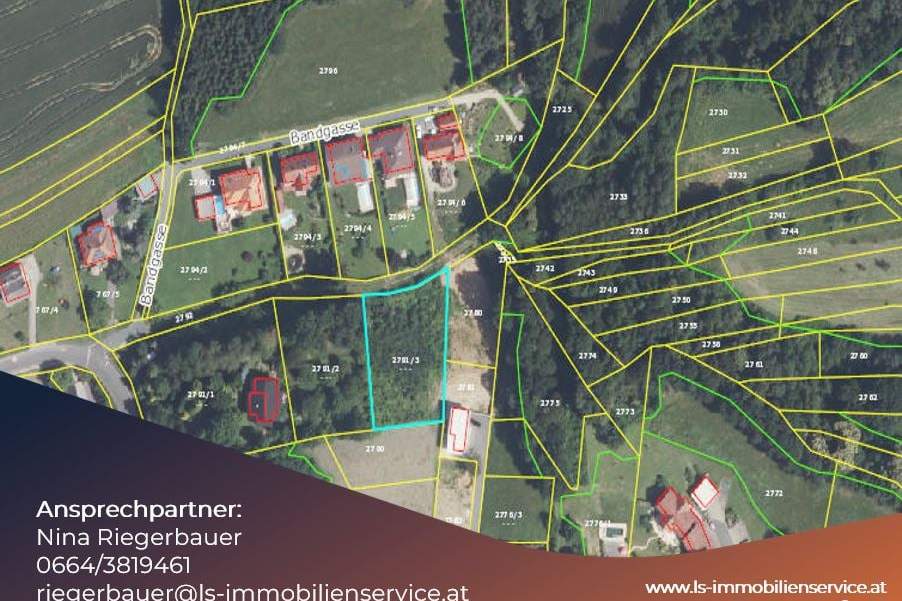 Sonniges Baugrundstück in zentraler ruhiger Lage in Pinkafeld!, Grund und Boden-kauf, 105.000,€, 7423 Oberwart