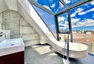 Atemberaubender Fernblick über Wien | Außergewöhnliche Glasflächen | Top-Ausstattung | 2 Terrassen I Nähe Aumannplatz
