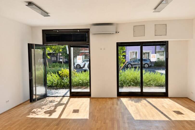 Businessfläche mit optimaler Sichtbarkeit – Wagramer Straße ab sofort! Nähe Kagraner Platz/Kagran, Gewerbeobjekt-miete, 1.738,45,€, 1220 Wien 22., Donaustadt