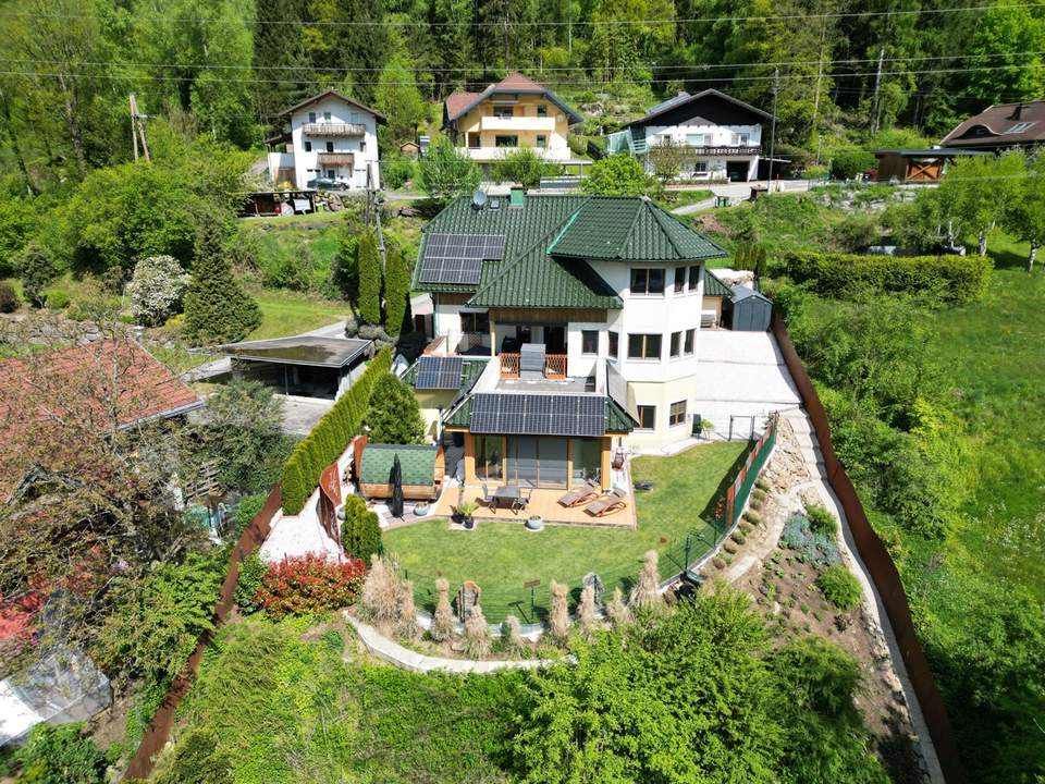 Seetraumvilla Döbriach – Luxus, Wellness & Panoramablick auf den Millstättersee