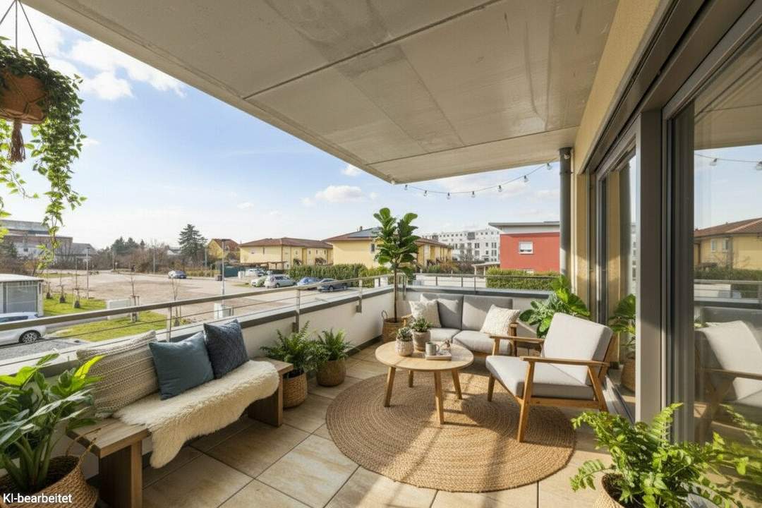 PROVISIONSFREI! Wunderschöne 2-Zimmer-Wohnung mit überdachter Loggia | Erstbezug im Bella Vita