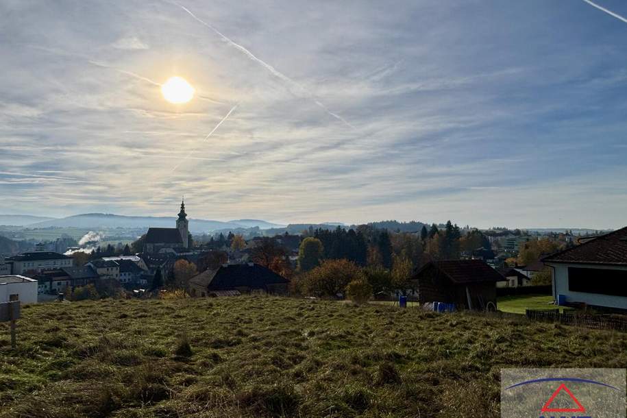 Leistbarer und sonniger Baugrund in erhöhter Lage mit Fernblick in Frankenmarkt!, Grund und Boden-kauf, 134.000,€, 4890 Vöcklabruck