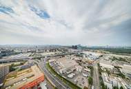 Penthouse im 34. Stock I Terrasse I 360° Wienblick I Designküche I TG Platz mit E-Ladestation