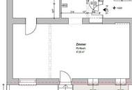 Erstbezug nach Sanierung: Möblierte 2-Zimmer-Wohnung mit Garten