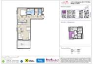 Preisupdate - Kompakte 2-Zimmer-Wohnung mit Balkon – idealer Erstbezug für Singles