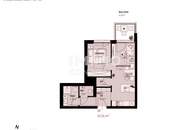 Provisionsfrei: Attraktiver Erstbezug nahe Alte Donau – großzügige 2-Zimmer Wohnung mit Balkon