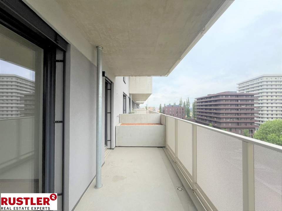 Abendsonne inklusive I 10. Stock mit Ausblick | Moderne 2-Zimmer-Wohnung