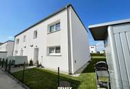 Traumhaftes Wohngefühl - top ausgestattetes Haus mit gemütlicher Terrasse, Garten und 2 Autoabstellplätzen!