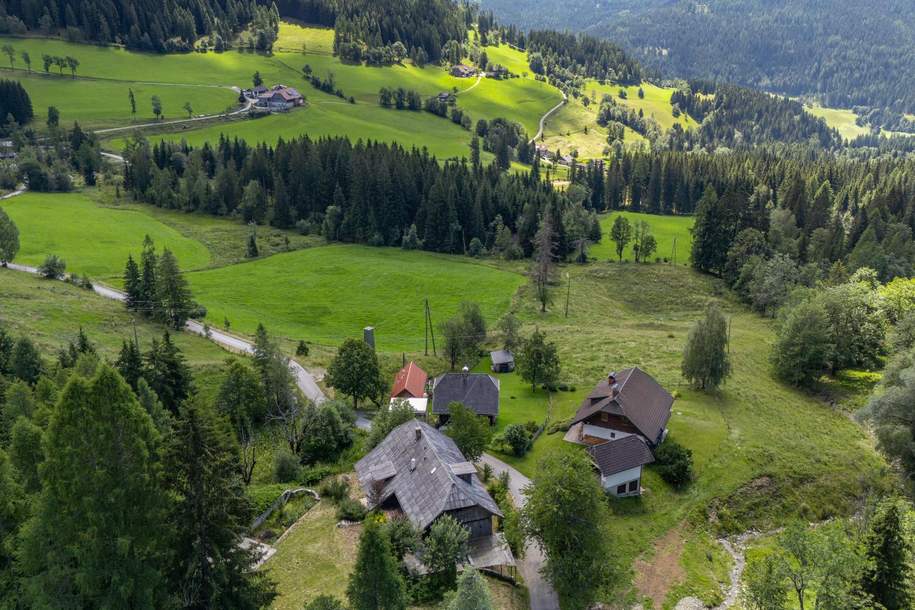 Historisches Almhaus mit unvergleichlichem Bergpanorama, Haus-kauf, 350.000,€, 9543 Villach Land
