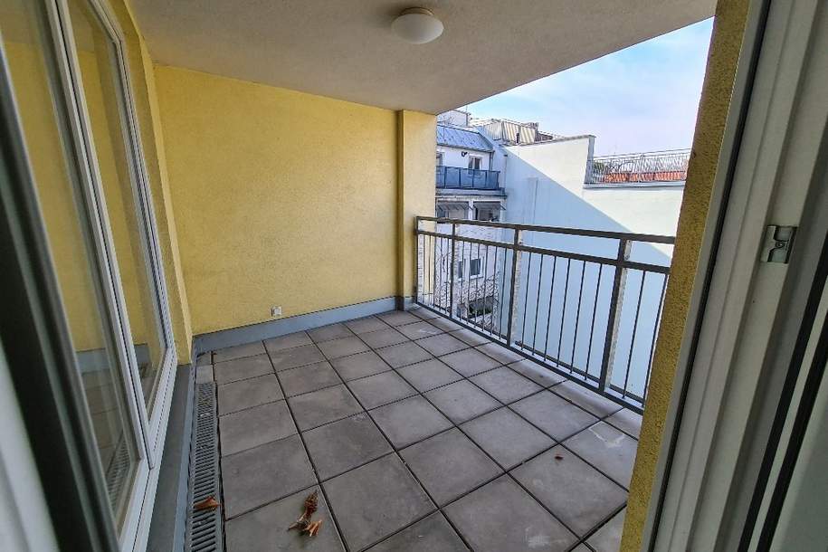 Tolle 2-Zimmer-Dachgeschosswohnung mit Loggia im 5ten!, Wohnung-miete, 1.249,06,€, 1050 Wien 5., Margareten