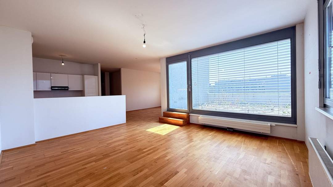 DG-Neubauwohnung mit 52m² Terrassenfläche direkt bei U3 Gasometer! Top-Grundriss!