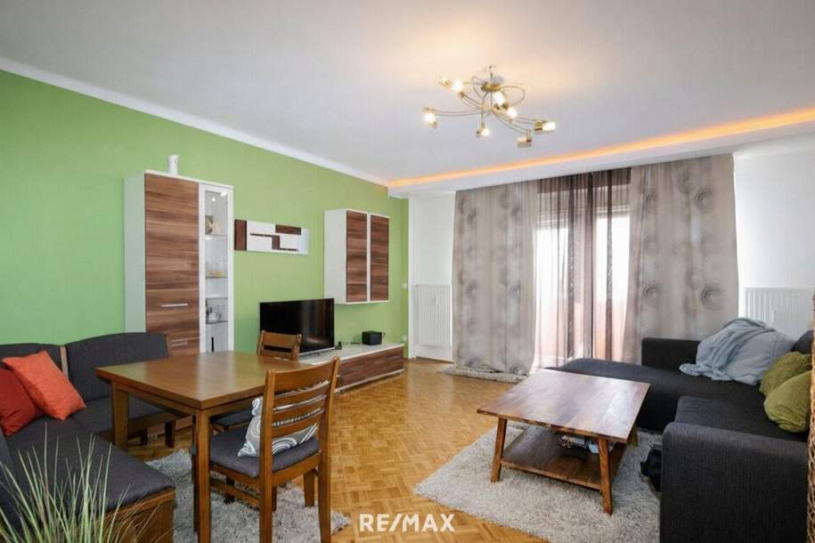 Angebot liegt vor! Ihre Gelegenheit in Bestlage – attraktive 2-Zimmer Wohnung mit Loggia & Krankenhaus in Gehweite!, Wohnung-kauf, 135.000,€, 4600 Wels(Stadt)