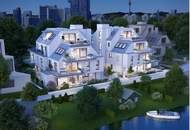 Luxus Wohnen - Direkt am Wasser mit 167m2 Garten! 2-Zimmer-Eigentums-Maisonette