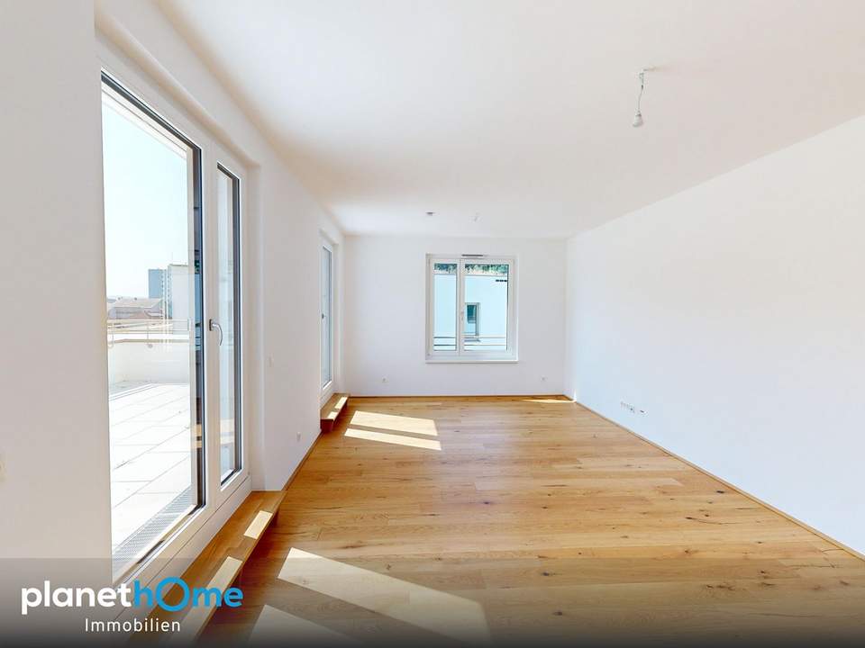 Erstbezug : Neubau : 3-Zimmer-Wohnung : Terrasse