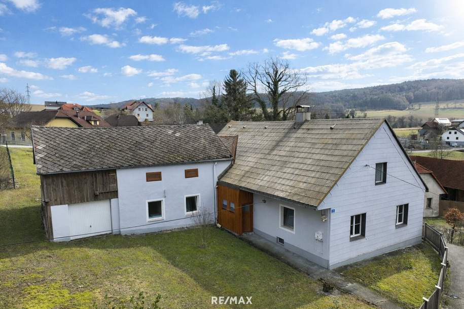 Wohnhaus mit großem Grund in zentraler Lage in Bischofstetten, Haus-kauf, 149.000,€, 3232 Melk
