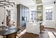 The essence of Vienna - Exklusives Altbaujuwel am Naschmarkt – 167 m² zeitlose Eleganz, Blick auf Wiens neuen Naschpark