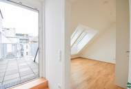 Ab 1. Februar: Traumhafte 3-Zimmer-Dachgeschosswohnung mit Balkon in Gersthof!
