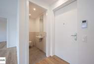 Highlight: gut geschnittene 2 Zimmer Wohnung mit 38m² Terrasse - ERSTBEZUG ab sofort (Projekt Apollogasse18)