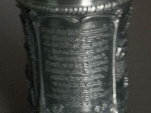 Zinnbecher null