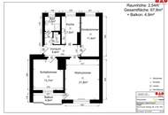Moderne Familienwohnung mit Balkon am ruhigen Stadtrand in Steyr Münichholz: ideale Kombination aus Wohnqualität und perfekter Infrastruktur! Aktuell in Sanierung!