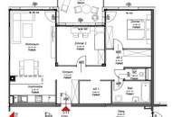 Attraktive 3-Zimmer Wohnung mit Balkon nahe Siemens AG