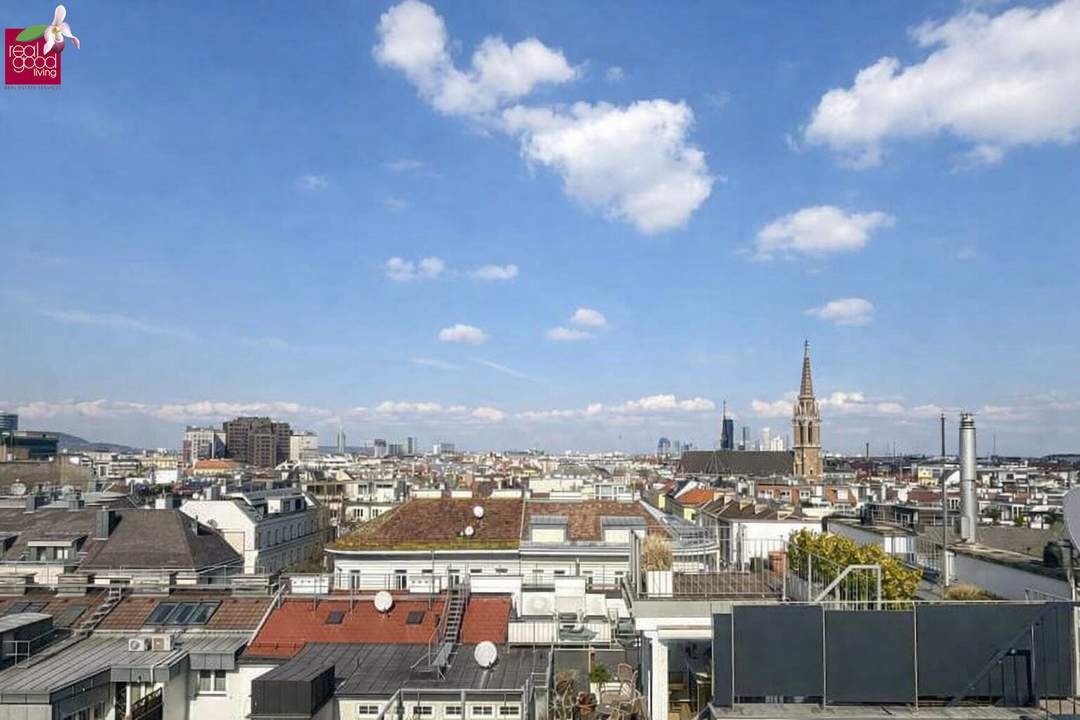 Exklusive Dachgeschosswohnung mit Terrasse &amp; Dachterrasse