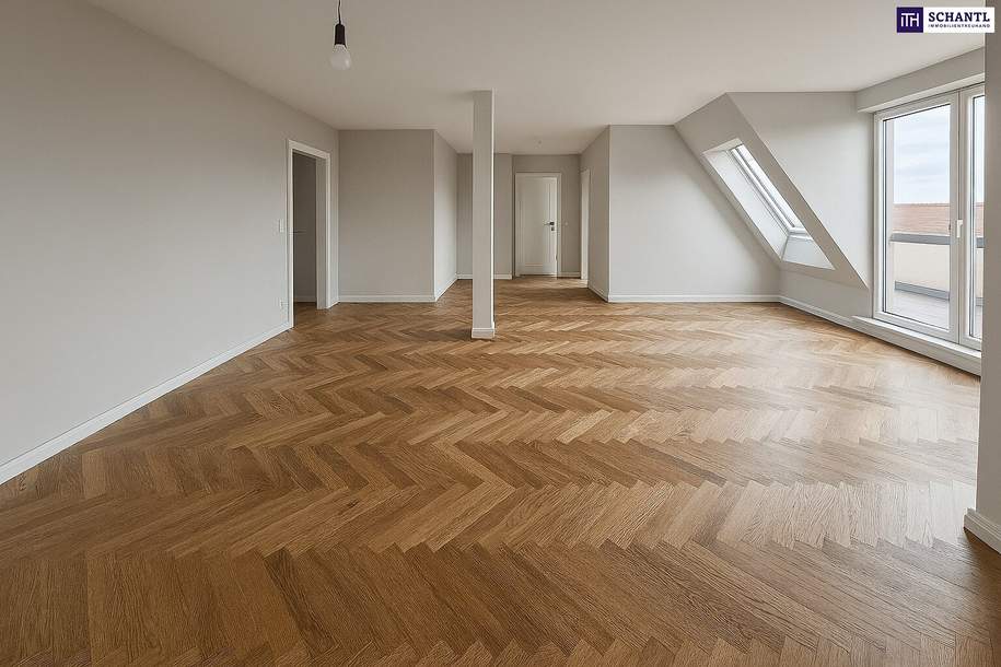 Exklusive 4-Zimmer-Dachgeschosswohnung in revitalisiertem Altbauhaus – Stilvolles Wohnen mit Dachterrasse, Fischgrätparkett, Klimaanlage & Luftwärmepumpe auf modernstem Stand, Wohnung-kauf, 1.198.000,€, 1160 Wien 16., Ottakring