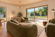 Velden am Wörthersee. **ERSTBEZUG** Eckgartenwohnung mit Grünblick und 2 Tiefgaragenplätzen, in perfekter Zentrumslage