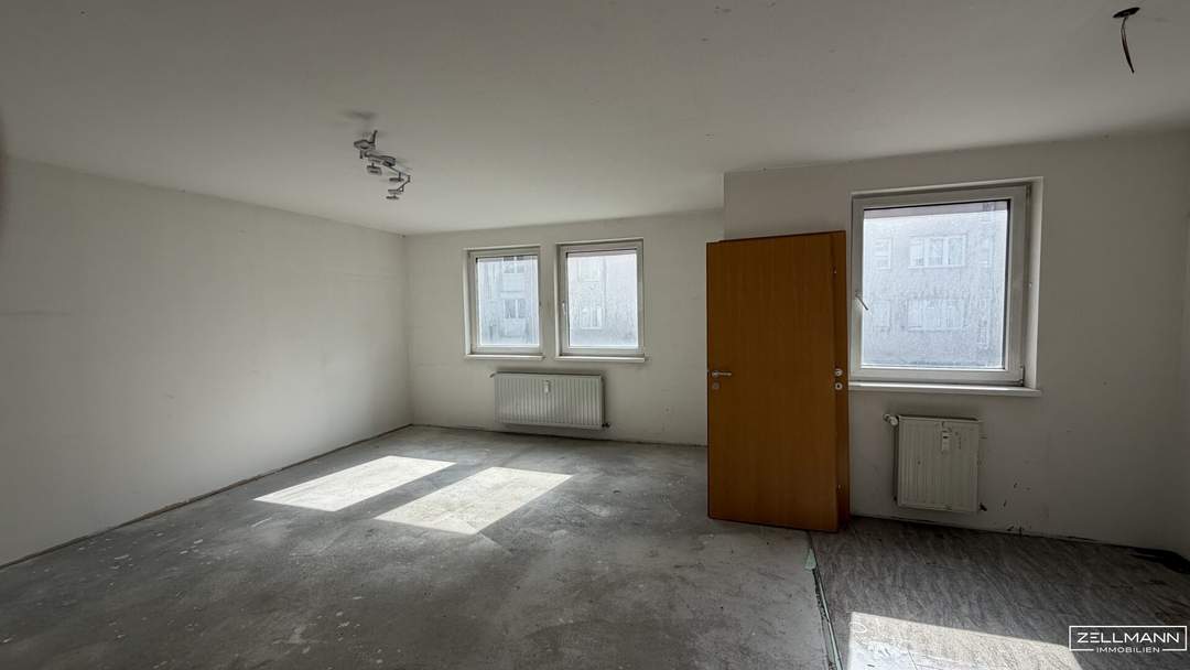Kompakte Stadtwohnung mit Tiefgaragenplatz und Entwicklungspotenzial in Ottakring | ZELLMANN IMMOBILIEN
