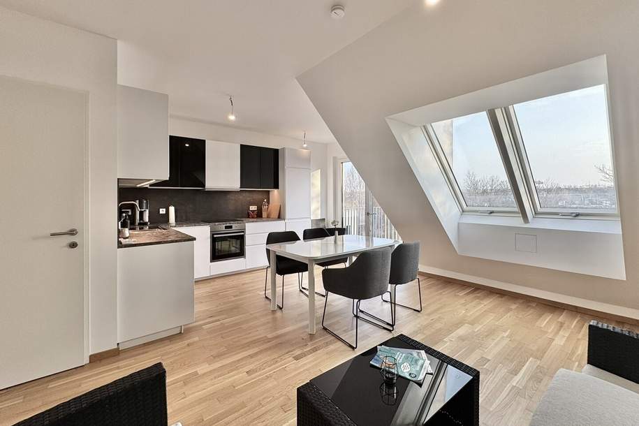 Neuwertige 3-Zi-DG-Wohnung mit großem Südbalkon in 1230 Wien, Wohnung-kauf, 370.000,€, 1230 Wien 23., Liesing