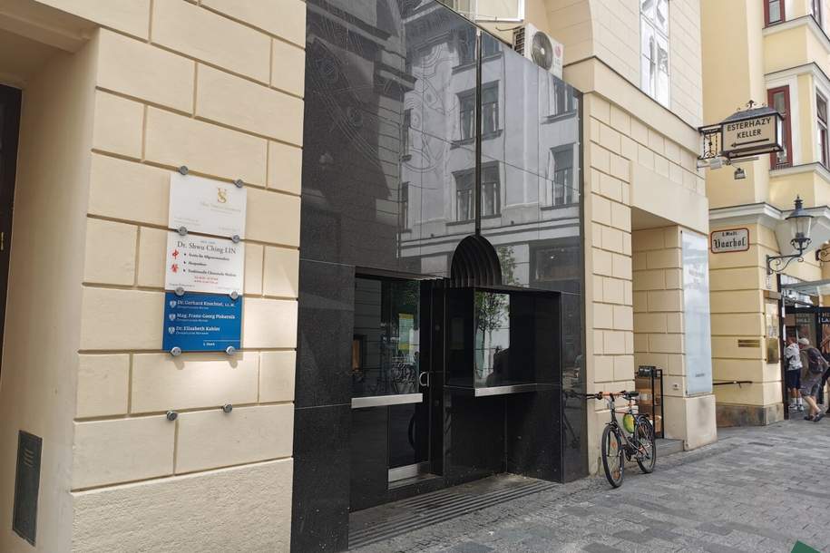 Repräsentative Geschäftsfläche im Palais Esterházy, Gewerbeobjekt-miete, 3.371,59,€, 1010 Wien 1., Innere Stadt