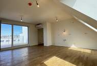 Exklusives Penthouse mit Terrasse in Toplage – moderner Erstbezug nahe Augarten!