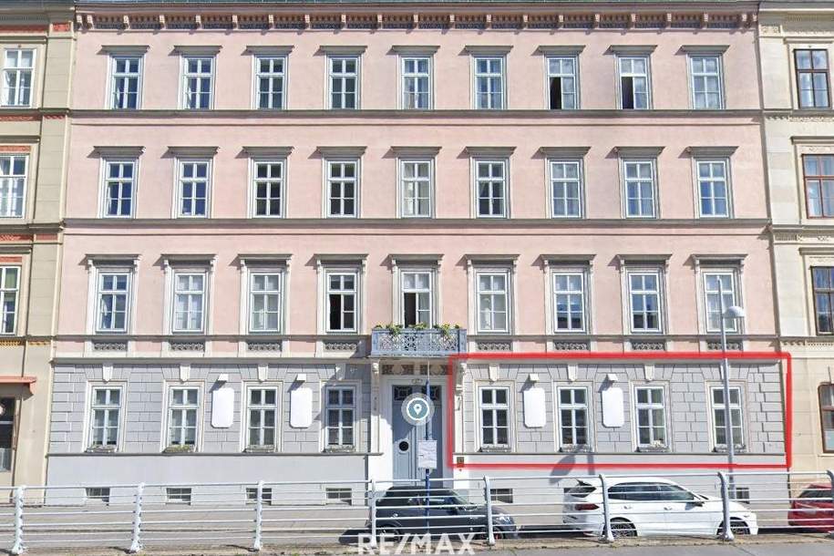 Renoviertes Altbaubüro | repräsentative Adresse und Räumlichkeiten | sensationelle Lage Am Heumarkt, Gewerbeobjekt-miete, 3.200,00,€, 1030 Wien 3., Landstraße
