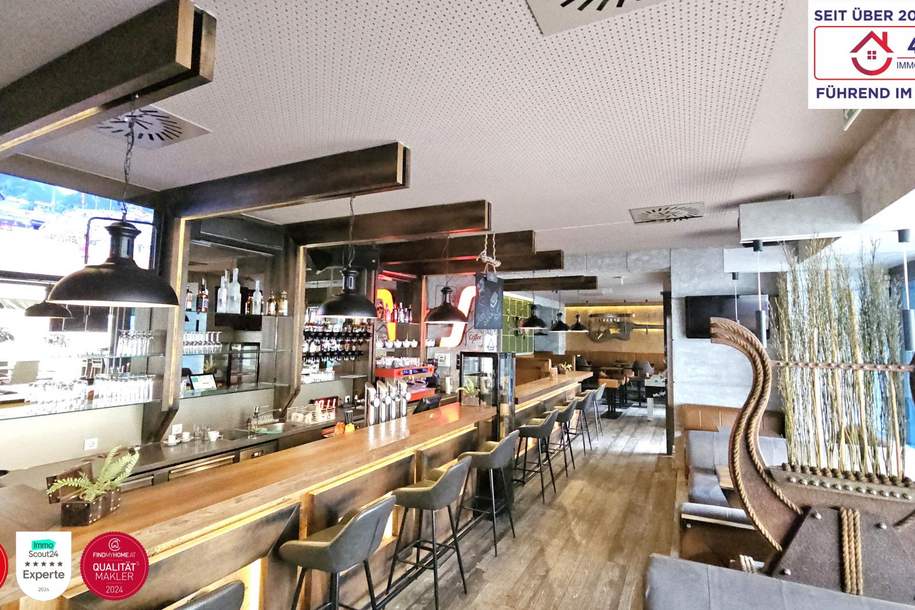 200 m² Eigentumslokal – 150 m von Stadthalle – mit ca. 50 m² Schanigarten, hochwertiger Ausstattung und vollständigem Inventar!, Gewerbeobjekt-kauf, 550.000,€, 1150 Wien 15., Rudolfsheim-Fünfhaus