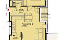 Vermietete Anlegerwohnung in ausgezeichneter Grünlage des 21. Bezirks