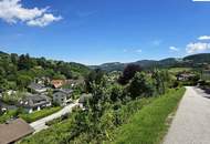 Naturverbundenes Baugrundstück mit traumhaftem Ausblick in Aspang