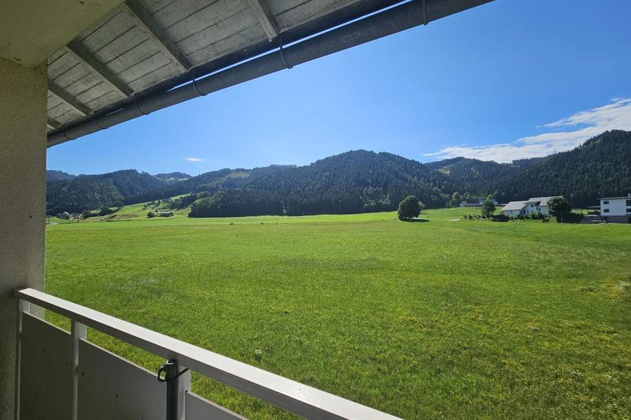 Wohnen im Grünen – 2-Zimmer-Eigentumswohnung mit Loggia, Wohnung-kauf, 59.900,€, 8720 Murtal