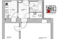 Unbefristet vermietete 2-Zimmer-Wohnung mit ca. 4,22% Bruttoanfangsrendite!