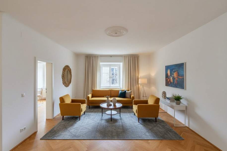 1090 nahe Schottentor! Wunderschöne und ruhige Altbauwohnung!, Wohnung-kauf, 625.000,€, 1090 Wien 9., Alsergrund